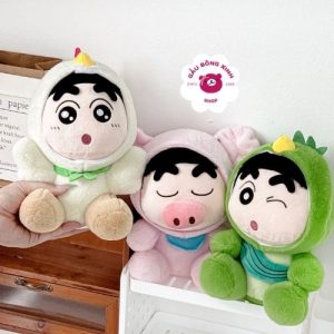 Gấu bông MS Shinchan cosplay animal ngồi