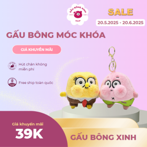 Gấu bông móc khóa