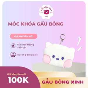 Móc khóa gấu bông