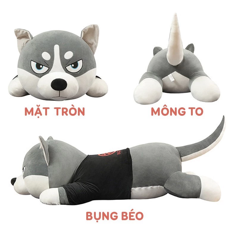 Gấu bông Husky